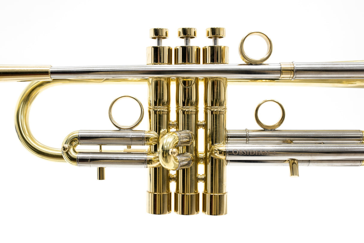 KGUmusic Obsidian+ Trumpet Bb | Raw Brass | 140mm