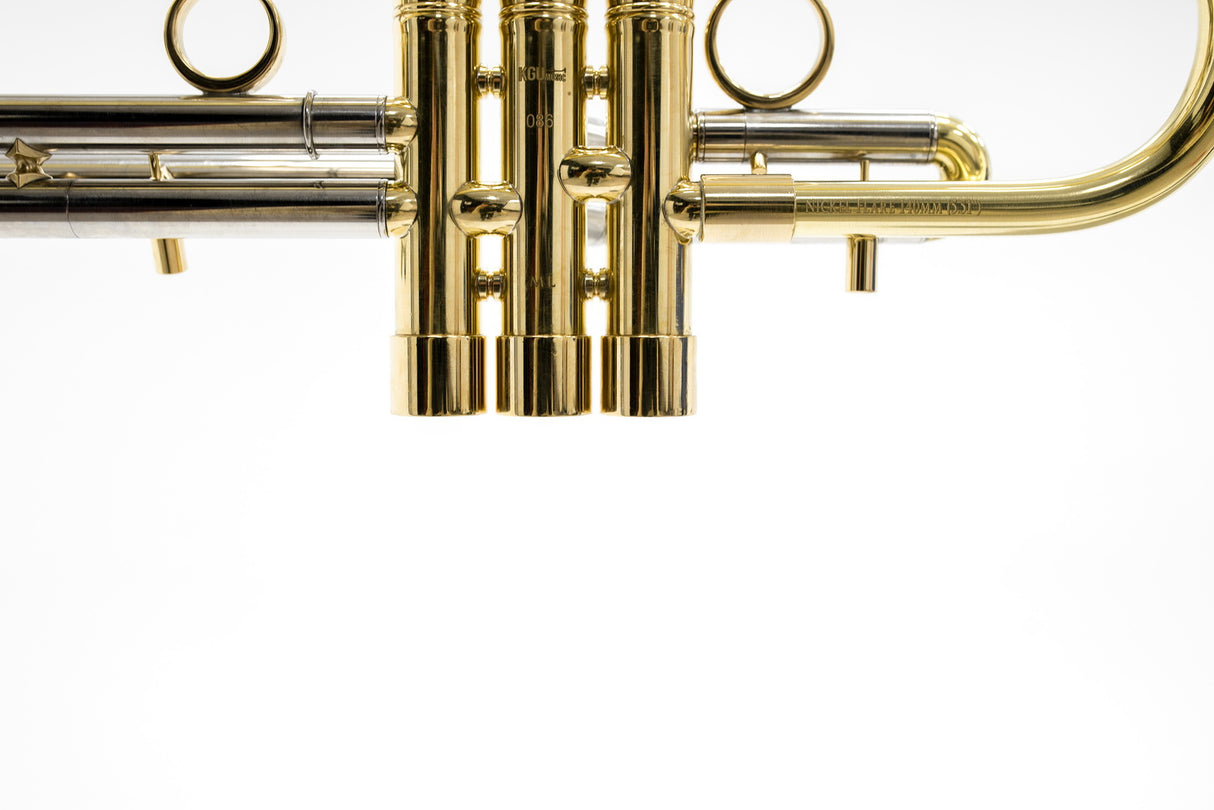 KGUmusic Obsidian+ Trumpet Bb | Raw Brass | 140mm