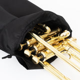 KGUmusic Trumpet Double/Triple Gig Bag. Genuine Leather + Two trumpet shelter BAG
