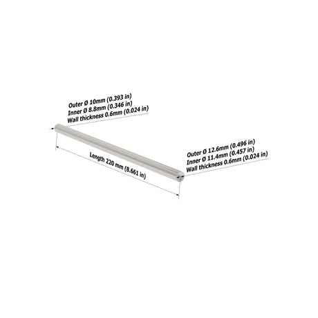 Detailed view of KGUmusic trumpet silver leadpipe, corrosion-resistant.