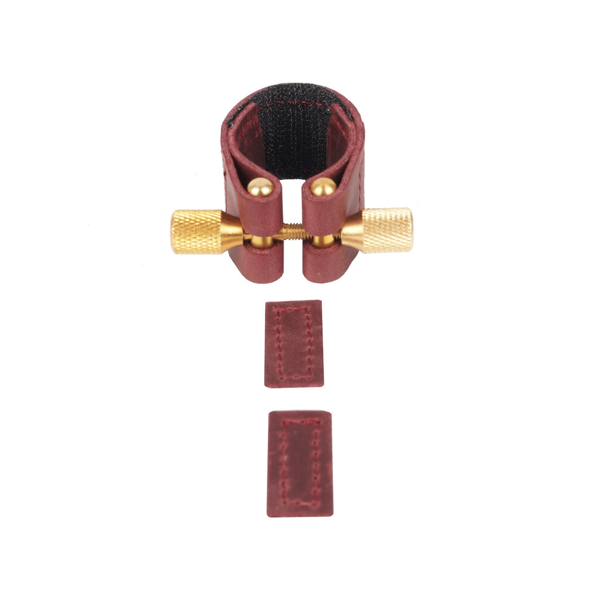 Leather Ligature & Cap for Saxophone Mouthpiece | KGUmusic