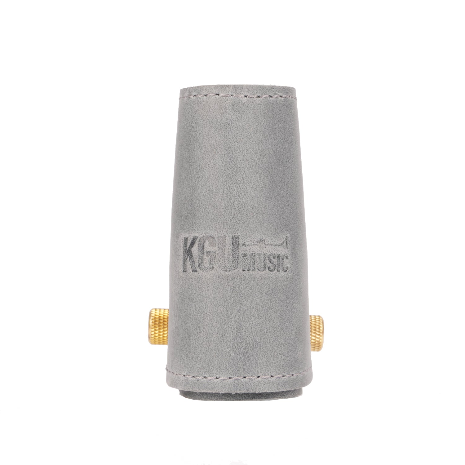 Leather Ligature & Cap for Alto Saxophone Mouthpiece | KGUmusic