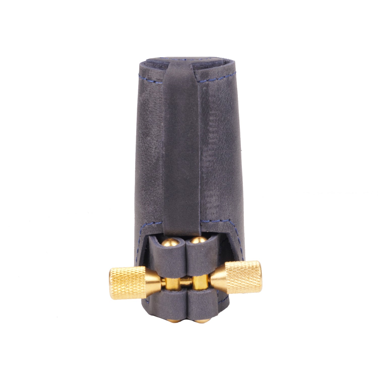 Leather Ligature & Cap for Alto Saxophone Mouthpiece | KGUmusic