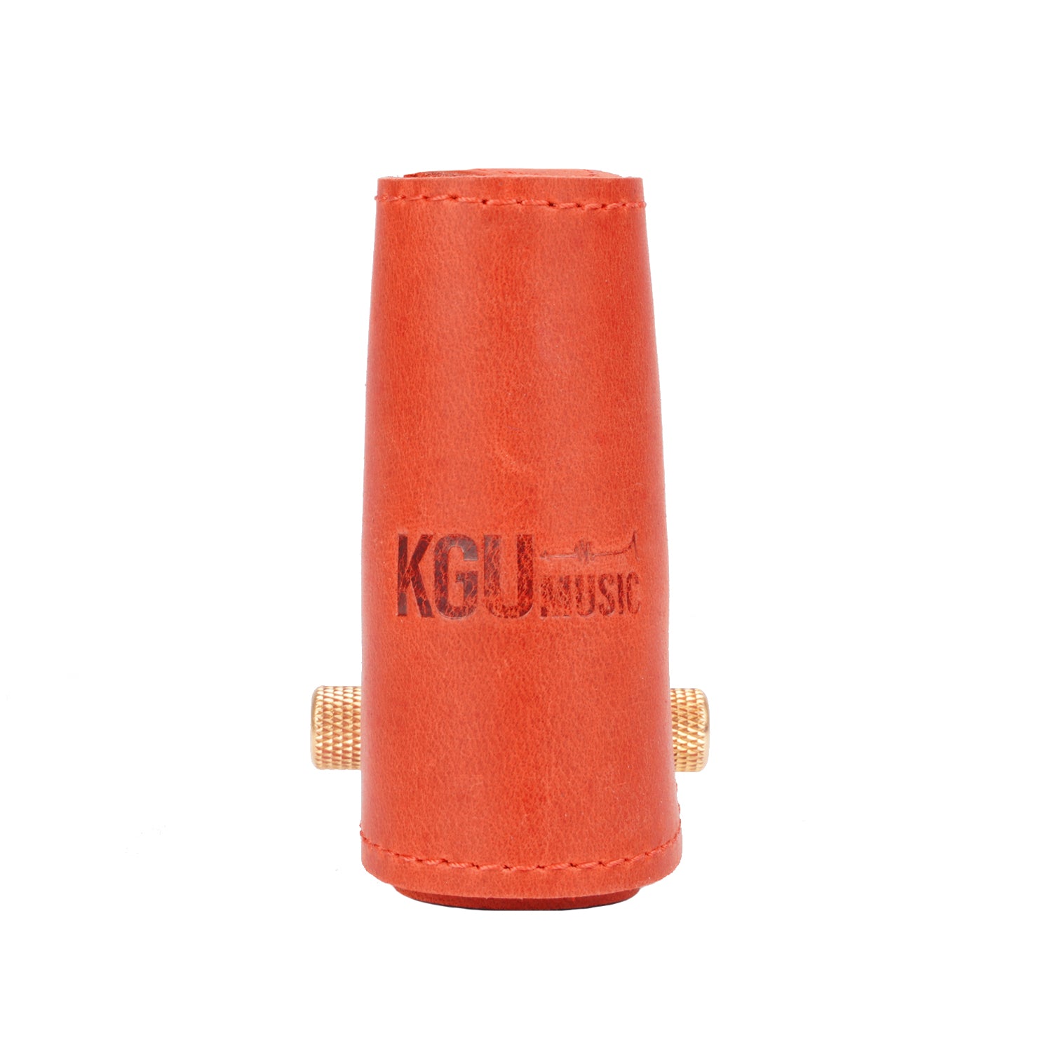 Leather Ligature & Cap for Alto Saxophone Mouthpiece | KGUmusic