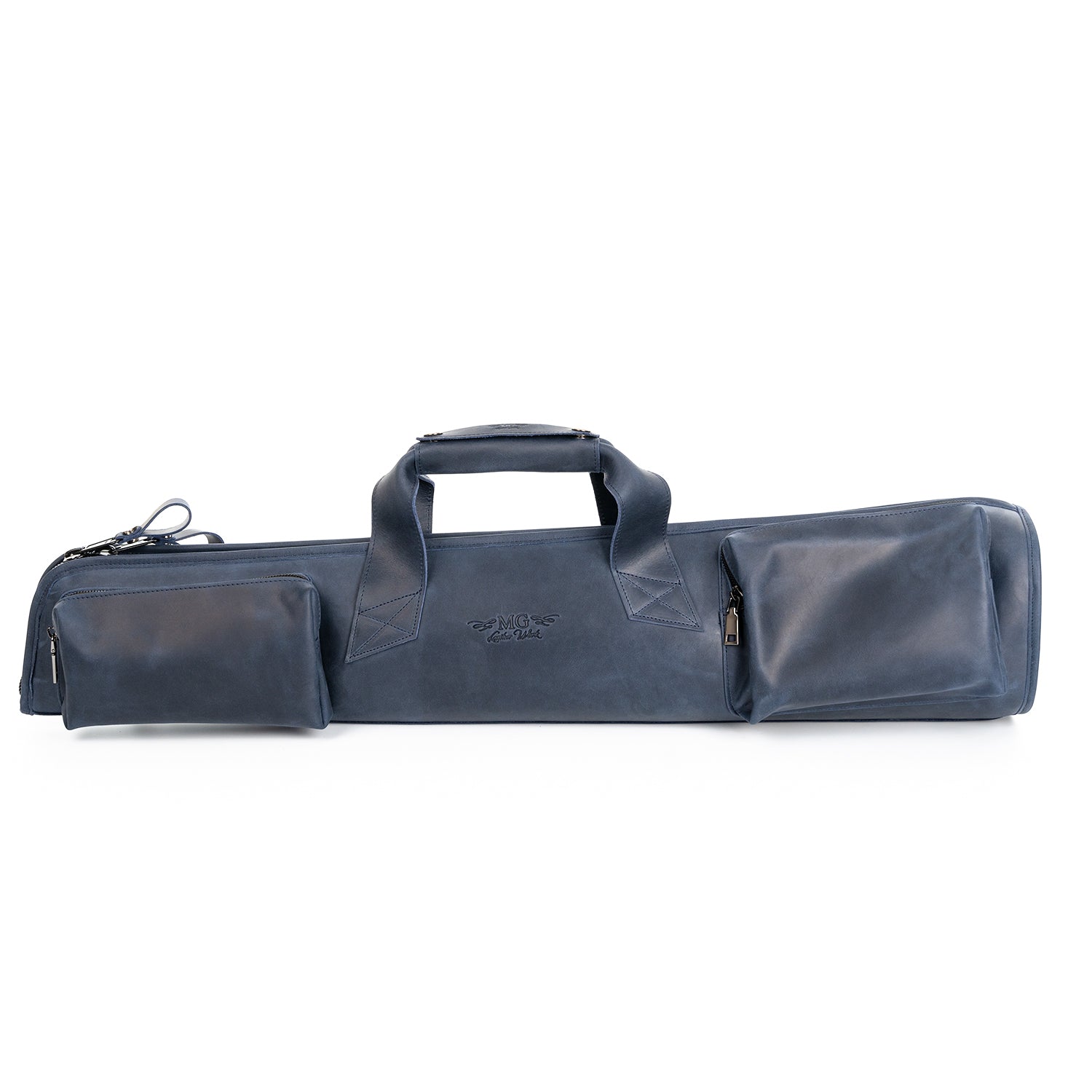 Gig Bag for Straight Soprano Saxophone | Genuine Leather "Crazy Horse"