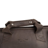 Gig Bag for Straight Soprano Saxophone | Genuine Leather "Crazy Horse"