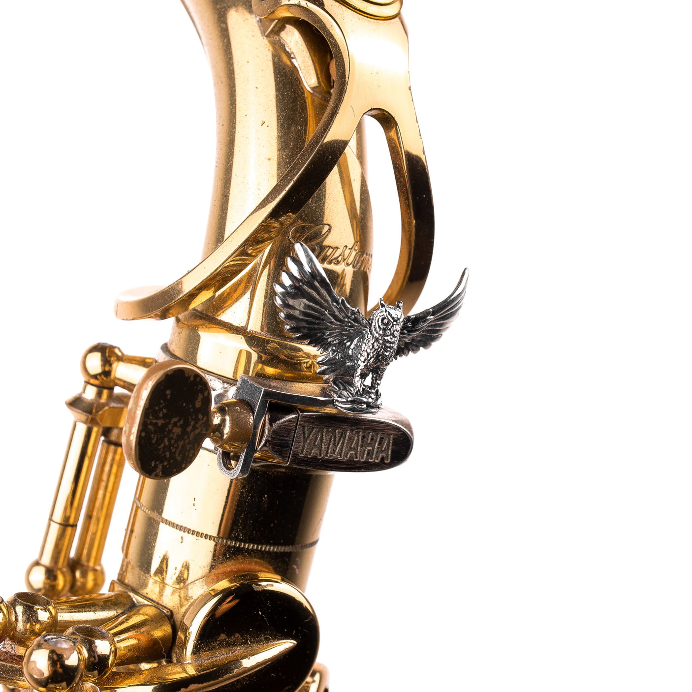 Silver Sax ArtTone Booster | Type of mount – Lyre holder, screw-on (left side)