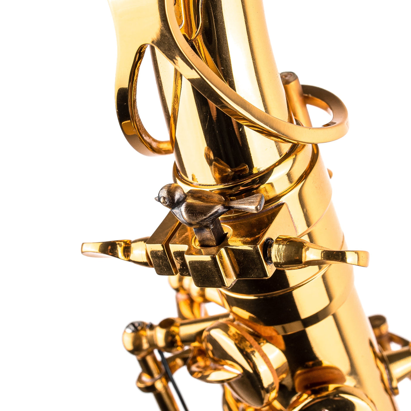 Saxophone ArtTone Bronze Booster - Bird Design