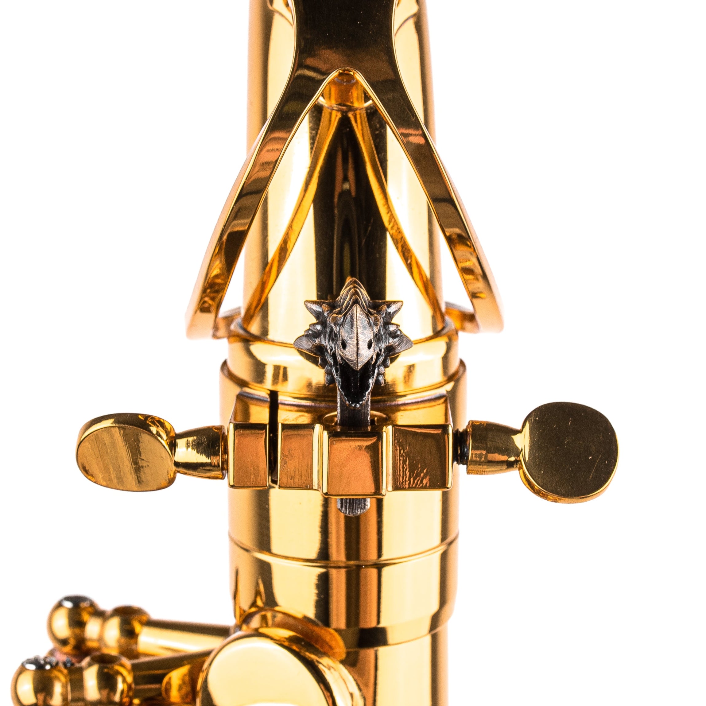 Saxophone ArtTone Bronze Booster - Dragon Design