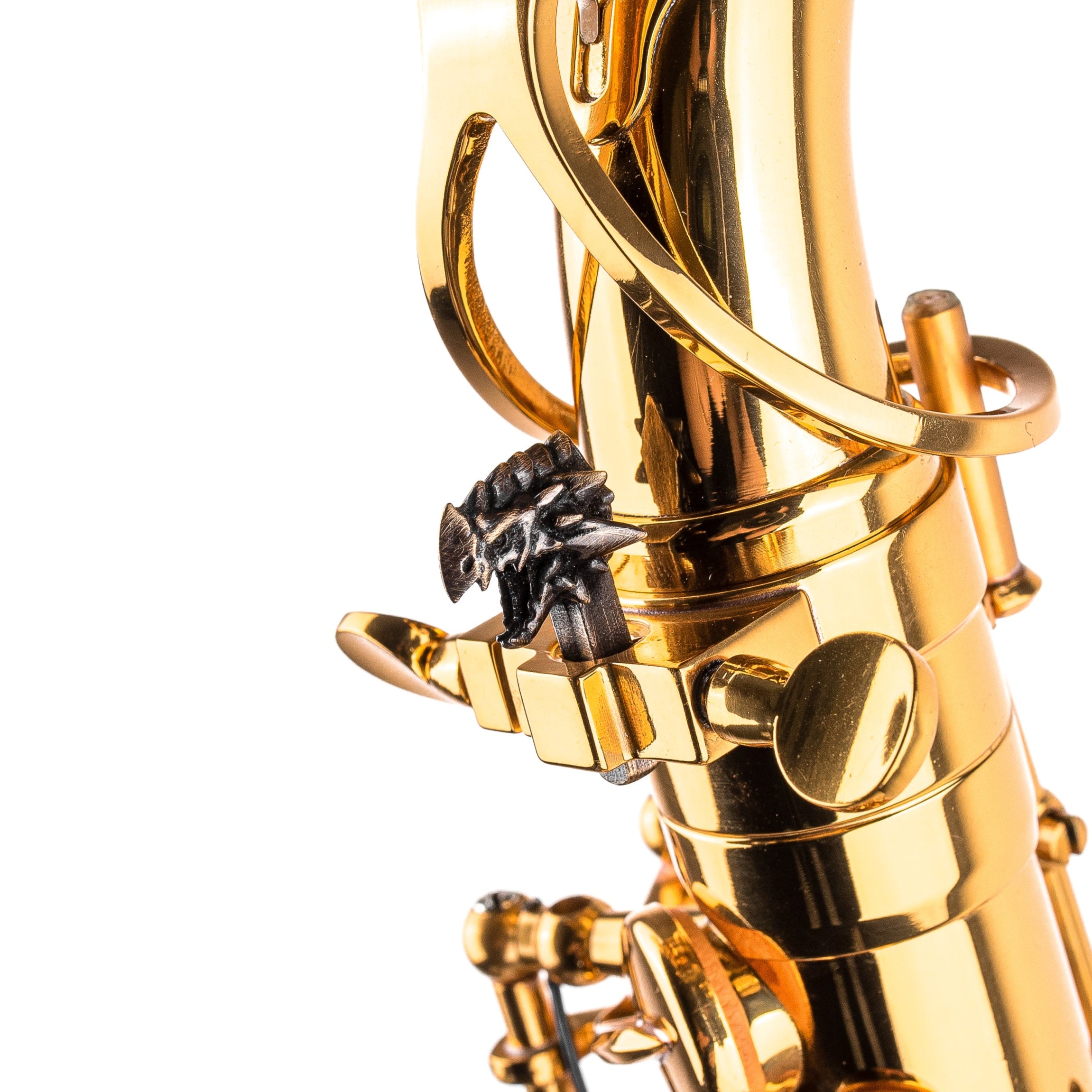 Saxophone ArtTone Bronze Booster - Dragon Design