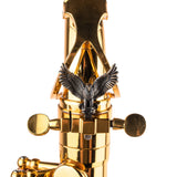 Saxophone ArtTone Bronze Booster - Eagle Bird Design