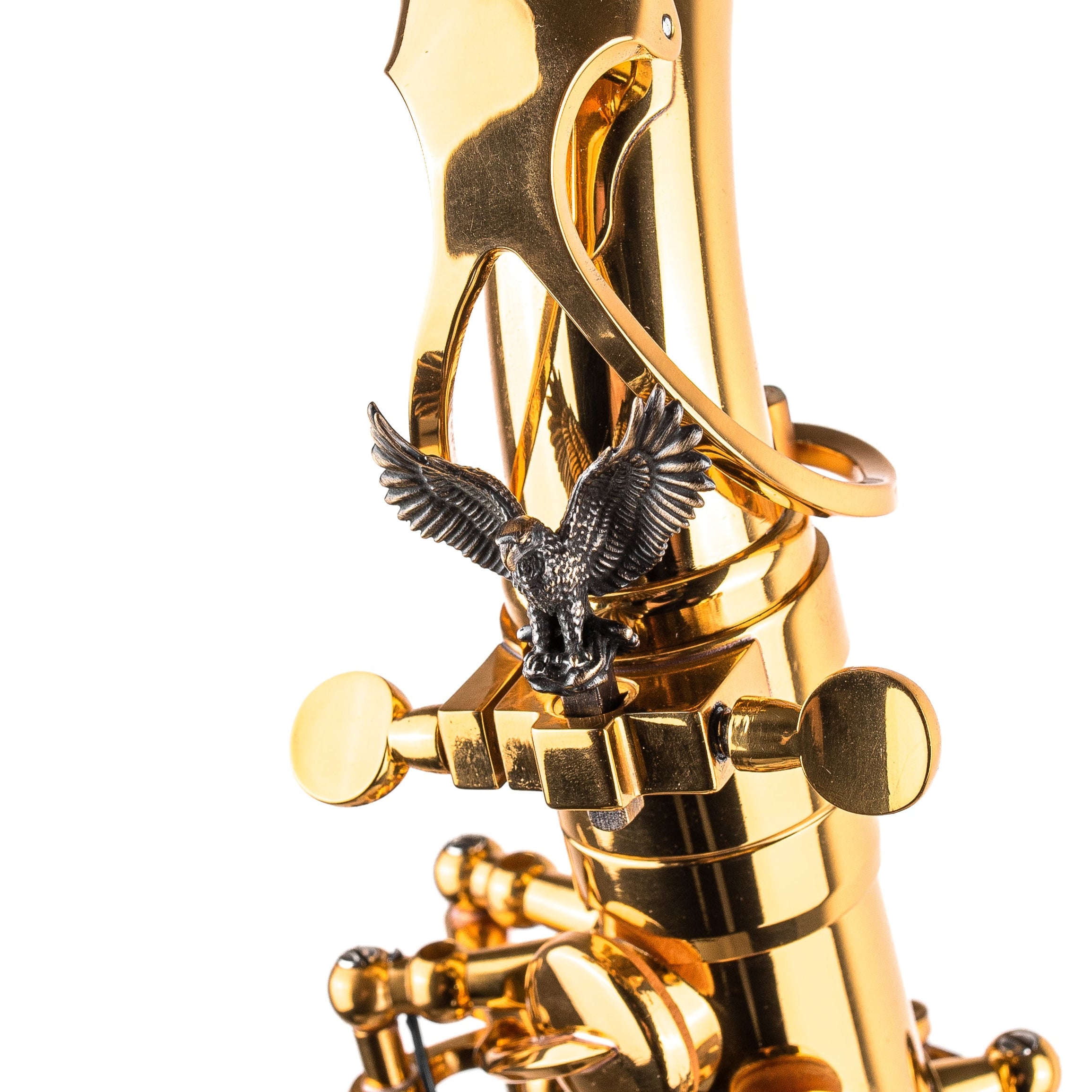 Saxophone ArtTone Bronze Booster - Eagle Bird Design