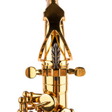 Saxophone ArtTone Bronze Booster - Feather Design