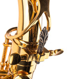 Saxophone ArtTone Bronze Booster - Feather Design