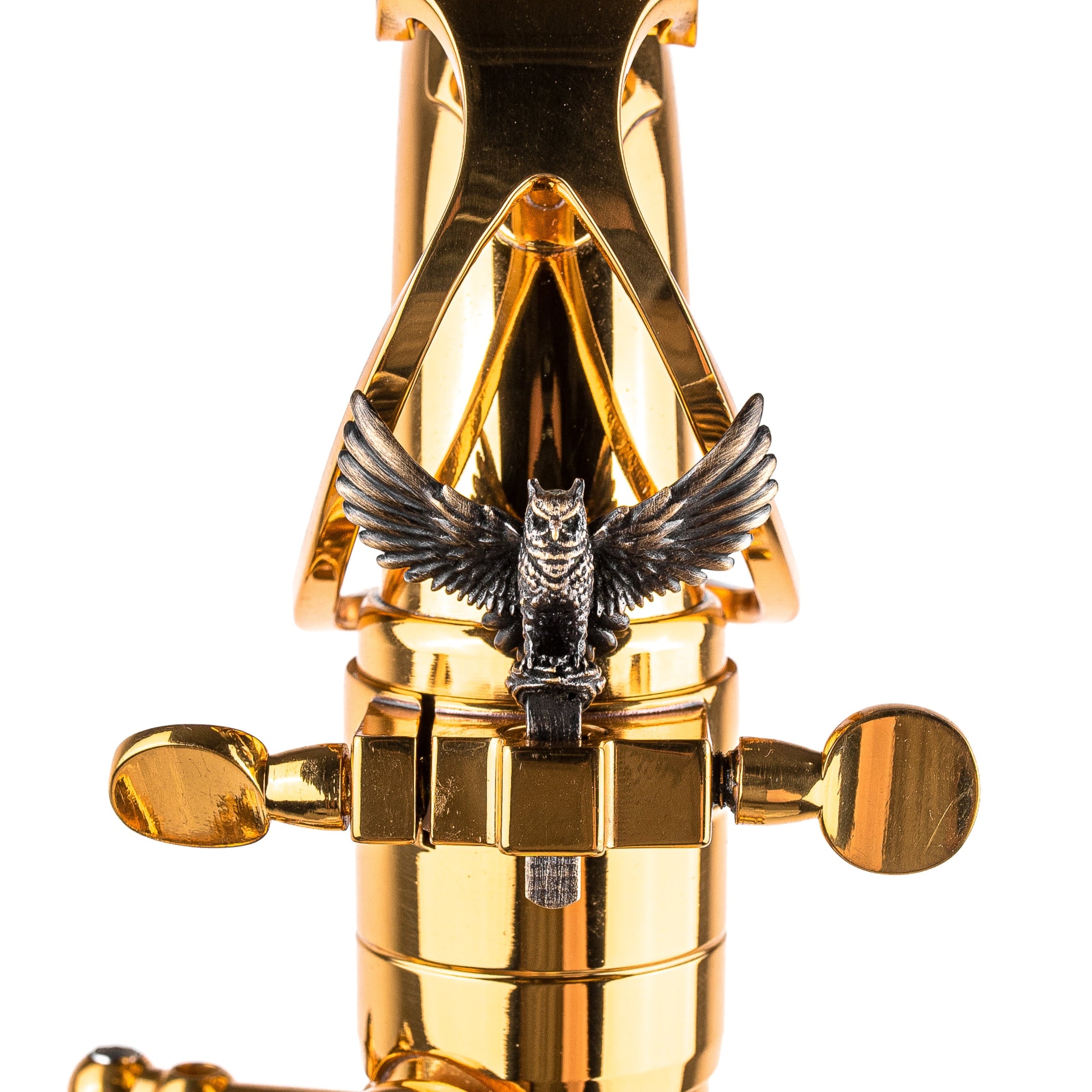Saxophone ArtTone Bronze Booster - Owl Design