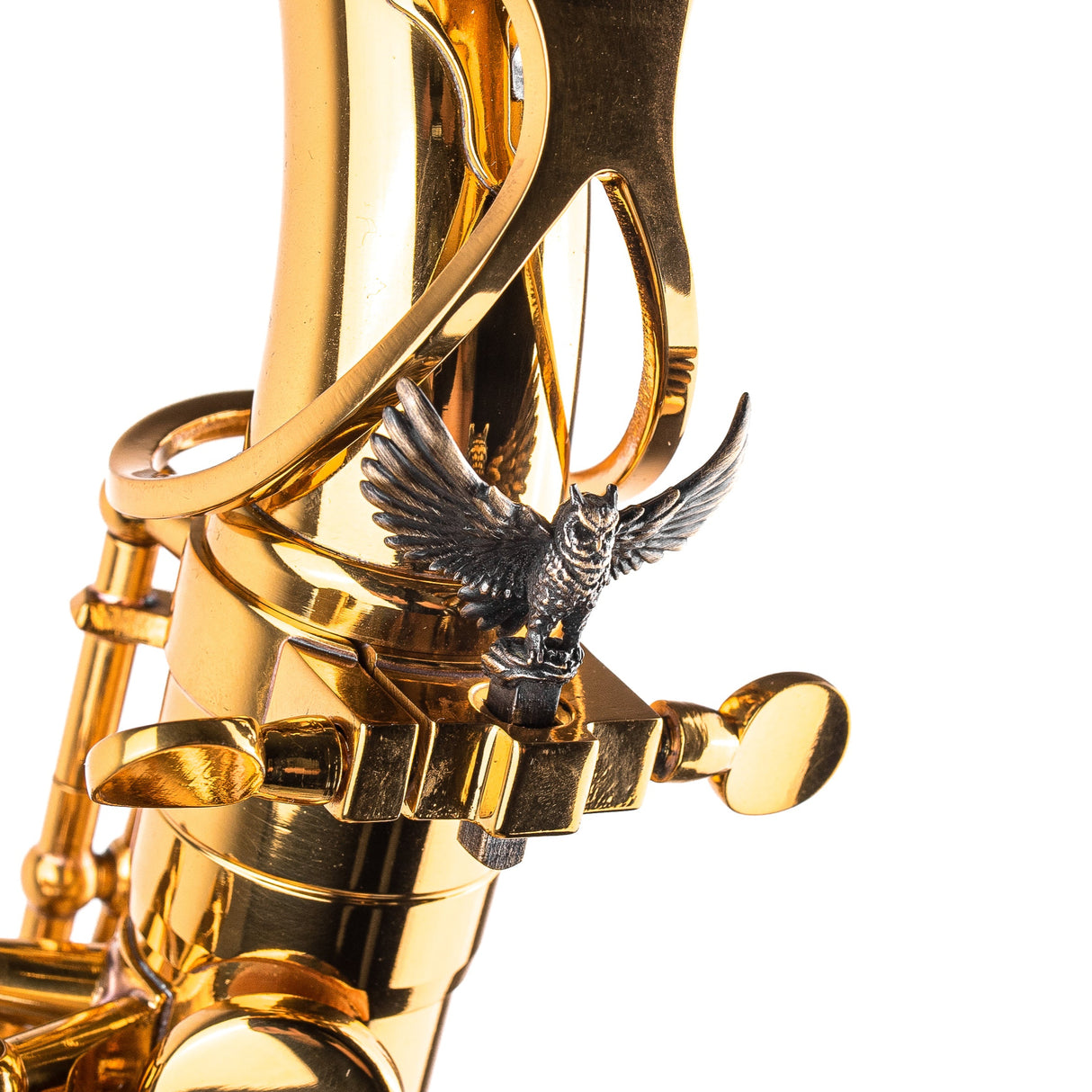 Saxophone ArtTone Bronze Booster - Owl Design