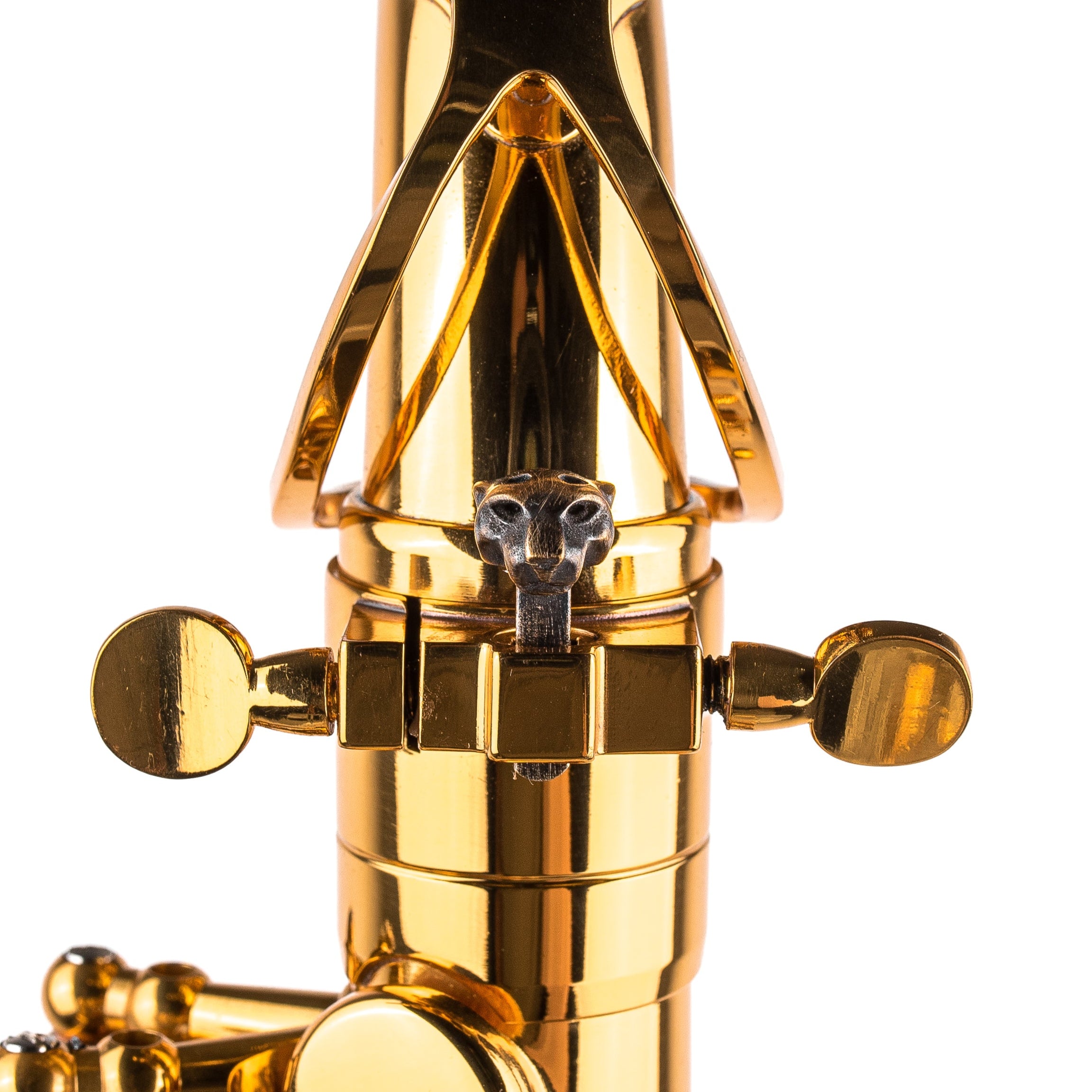 Saxophone ArtTone Bronze Booster - Panther Design