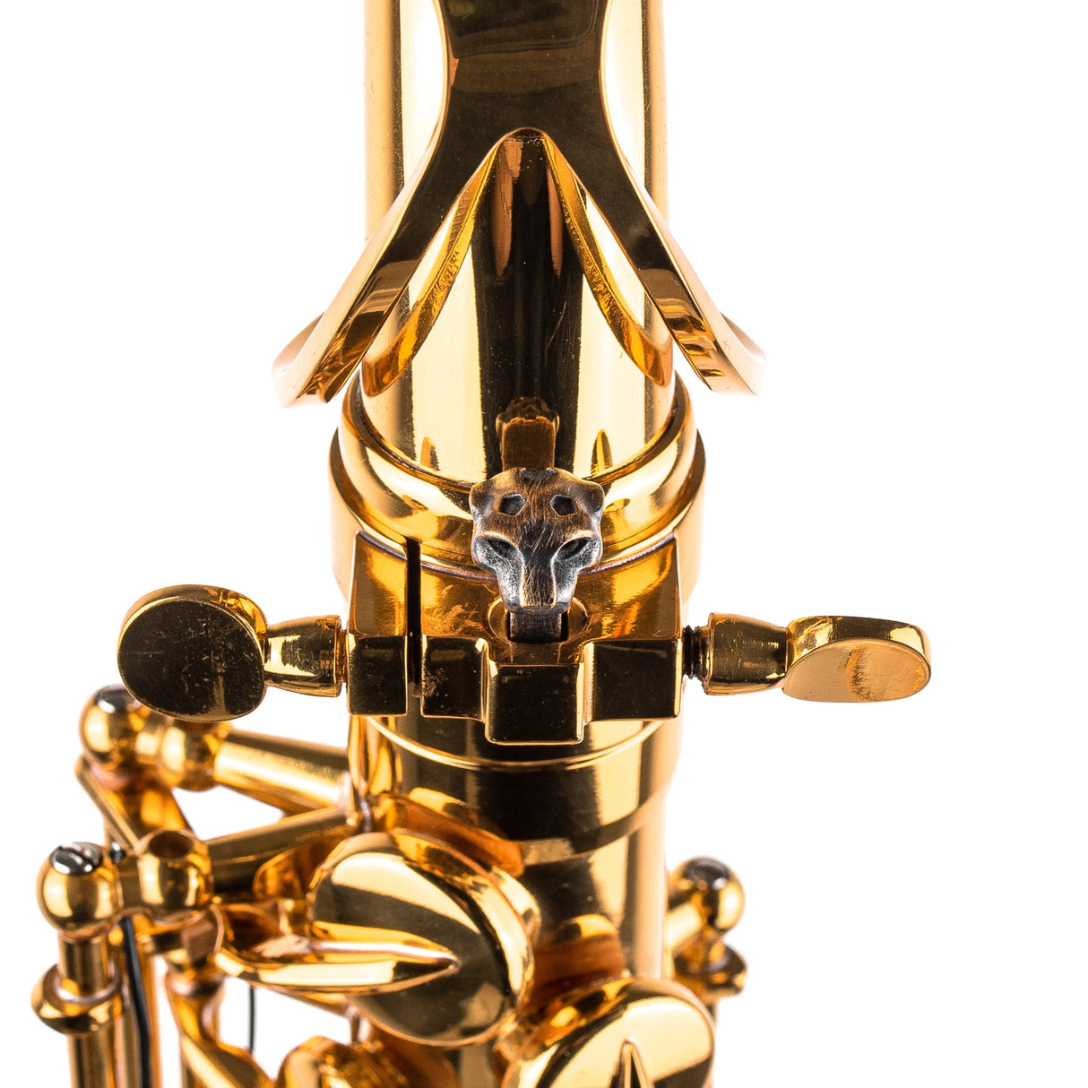 Saxophone ArtTone Bronze Booster - Panther Design