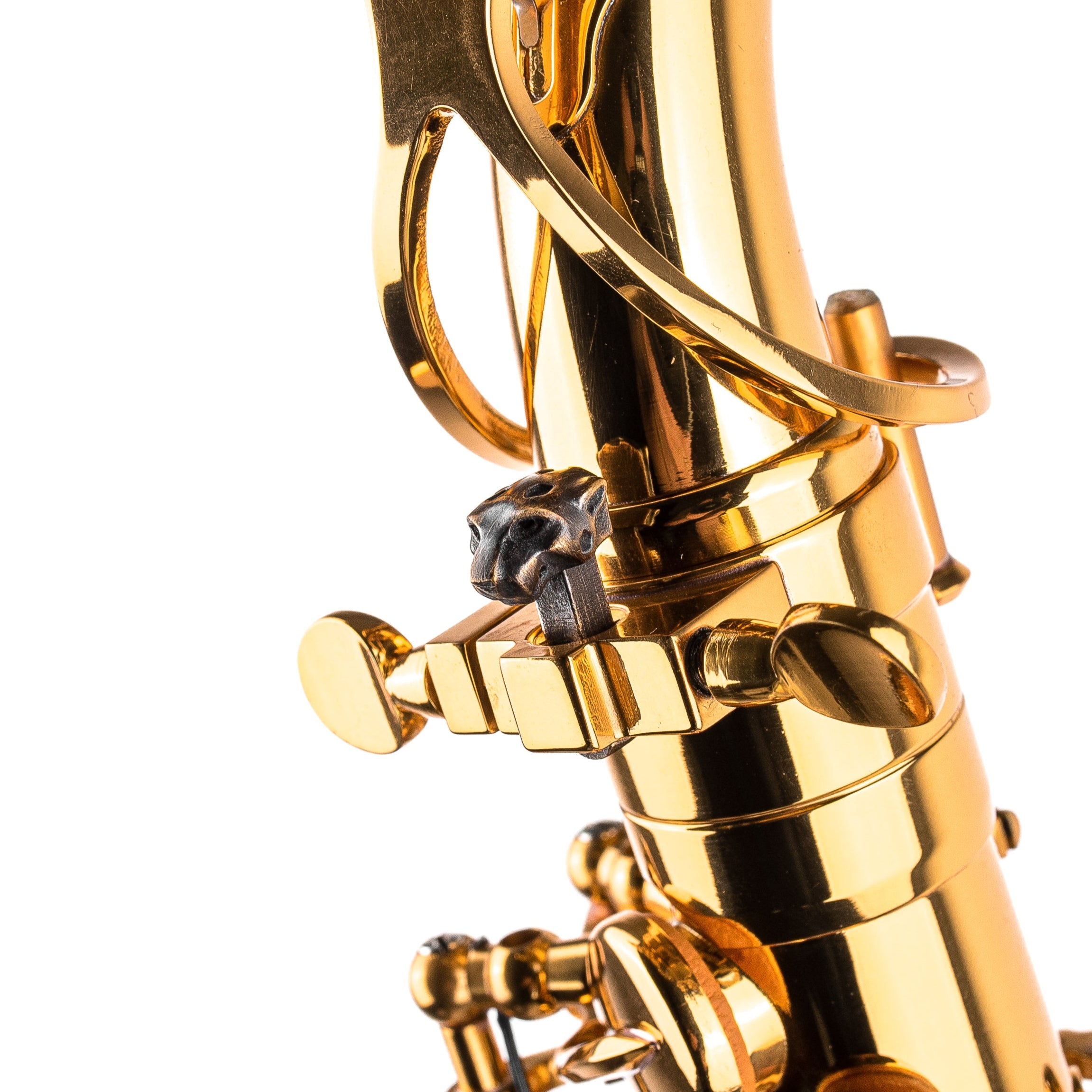 Saxophone ArtTone Bronze Booster - Panther Design