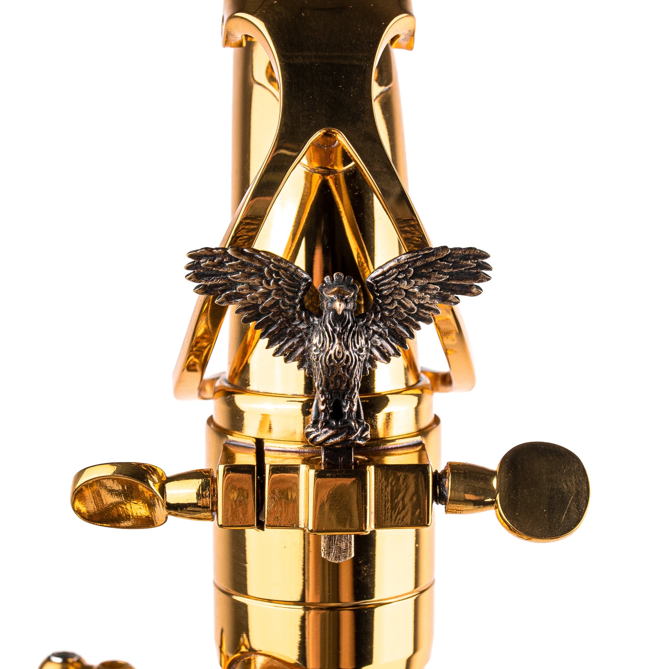 Saxophone ArtTone Bronze Booster - Phoenix Bird Design