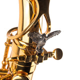 Saxophone ArtTone Bronze Booster - Phoenix Bird Design