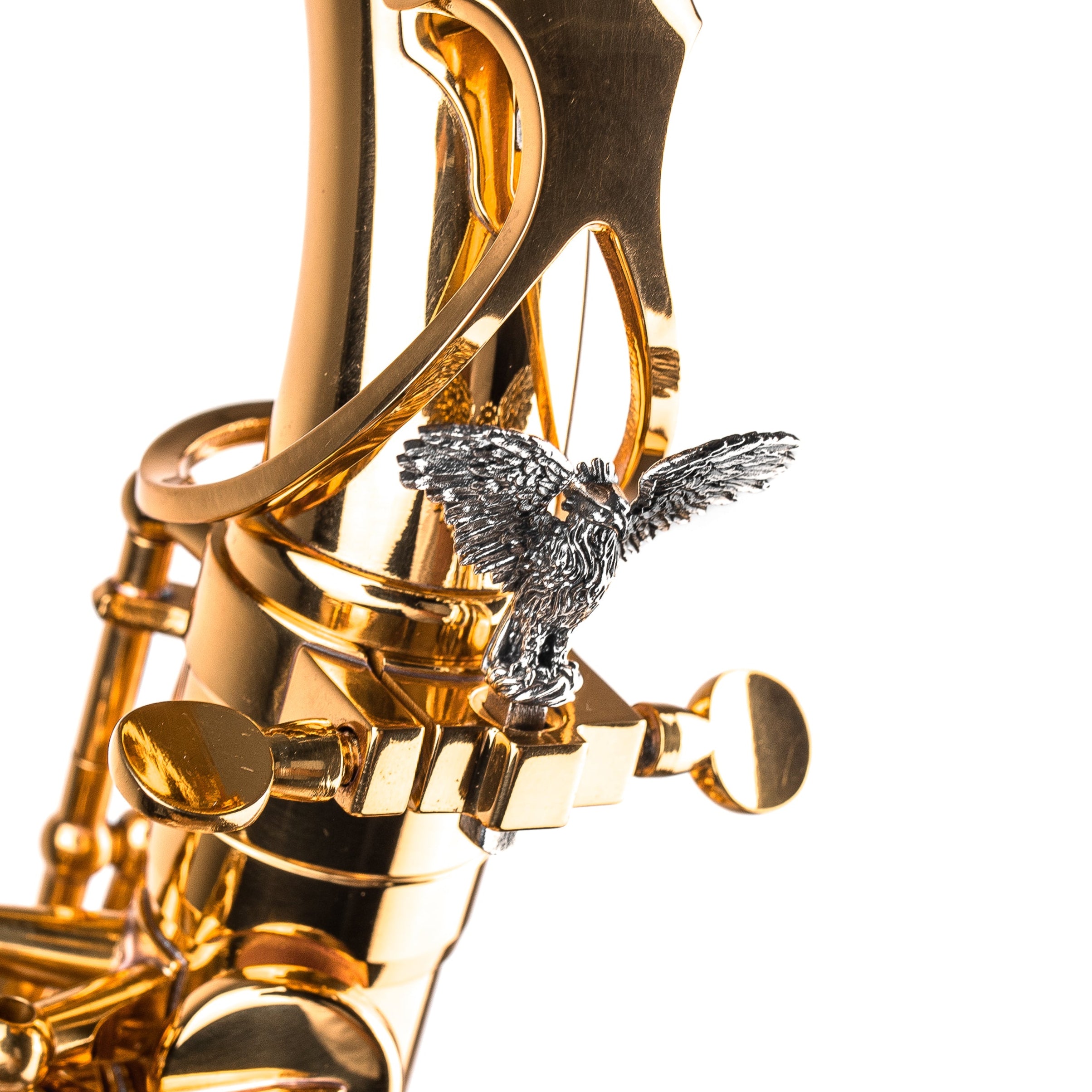 Saxophone ArtTone Booster - Phoenix Bird Design