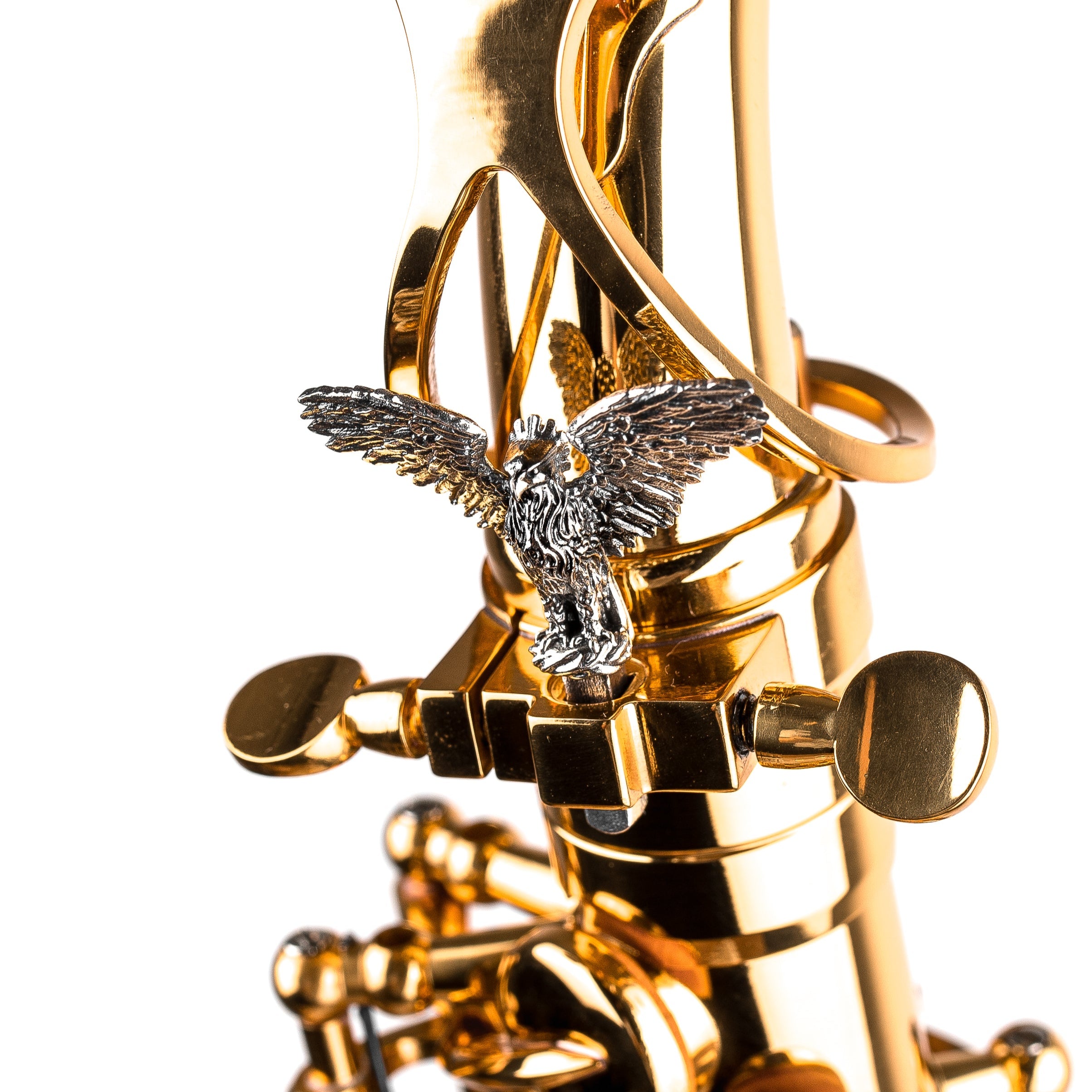 Saxophone ArtTone Booster - Phoenix Bird Design