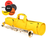 Gig Bag for Straight Soprano Saxophone | Genuine "Flotar" Leather