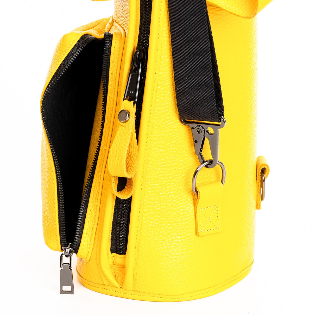 Gig Bag for Straight Soprano Saxophone | Genuine "Flotar" Leather