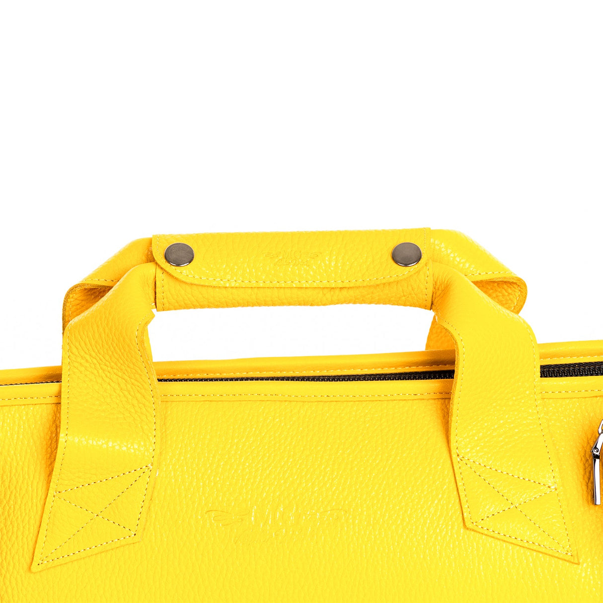 Gig Bag for Straight Soprano Saxophone | Genuine "Flotar" Leather