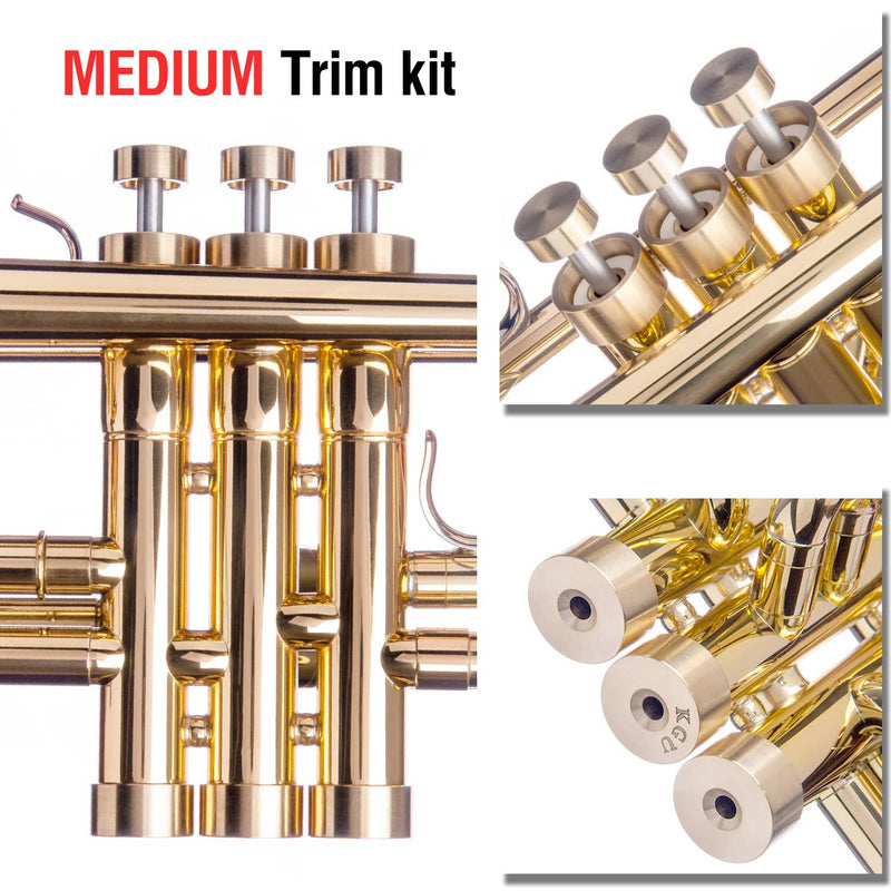 Trumpet MEDIUM Trim Kit + TRUMPET VALVE GUARD (Gift)