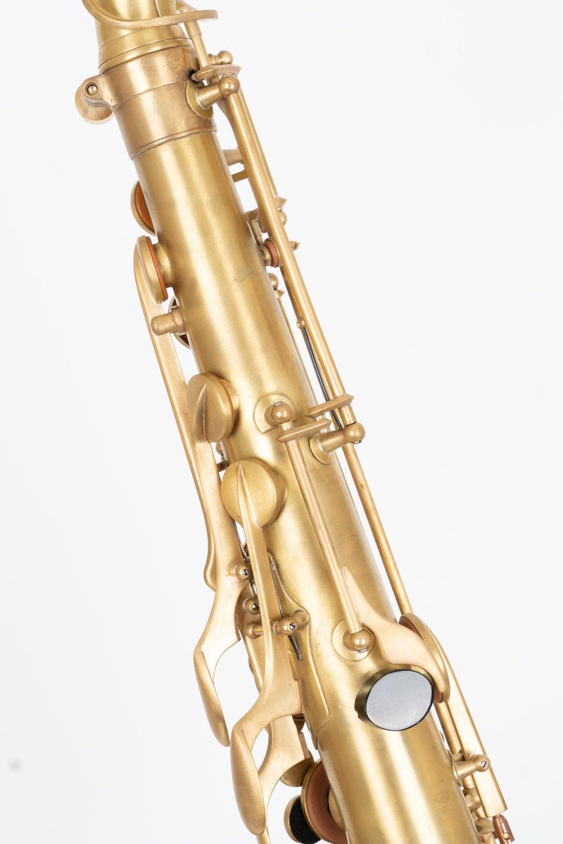 Buffet Crampon S1 tenor saxophone customized by KGUmusic Unlacquered (Raw Brass)