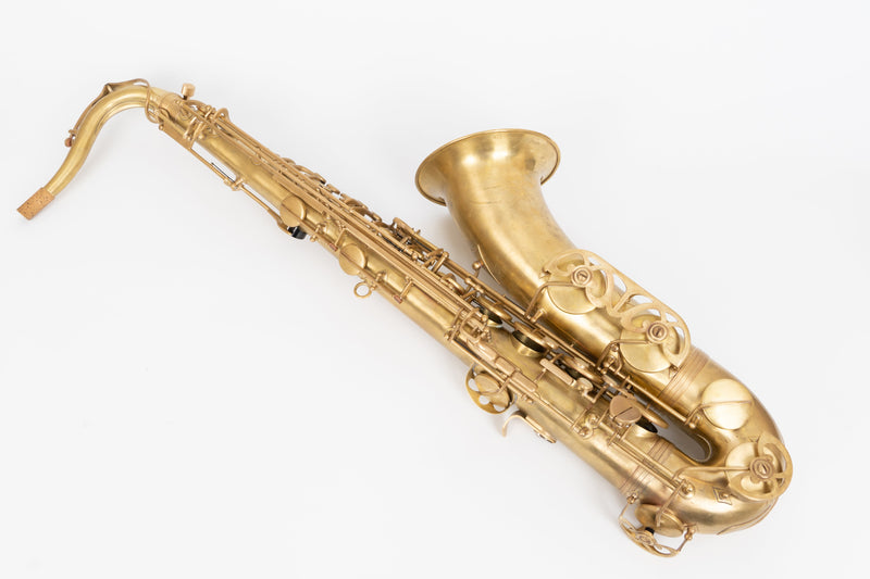 Buffet Crampon S1 tenor saxophone customized by KGUmusic Unlacquered (Raw Brass)