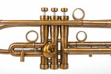 Trumpet KGUmusic Volya – 130 mm Brass Bell, Patina, Gloss lacquer