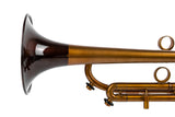 Trumpet KGUmusic Volya – 130 mm Bell | Yellow Brass Stem, Red Brass Flare, Patina Gloss Lacquer
