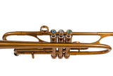 Trumpet KGUmusic Volya – 130 mm Bell | Yellow Brass Stem, Red Brass Flare, Patina Gloss Lacquer