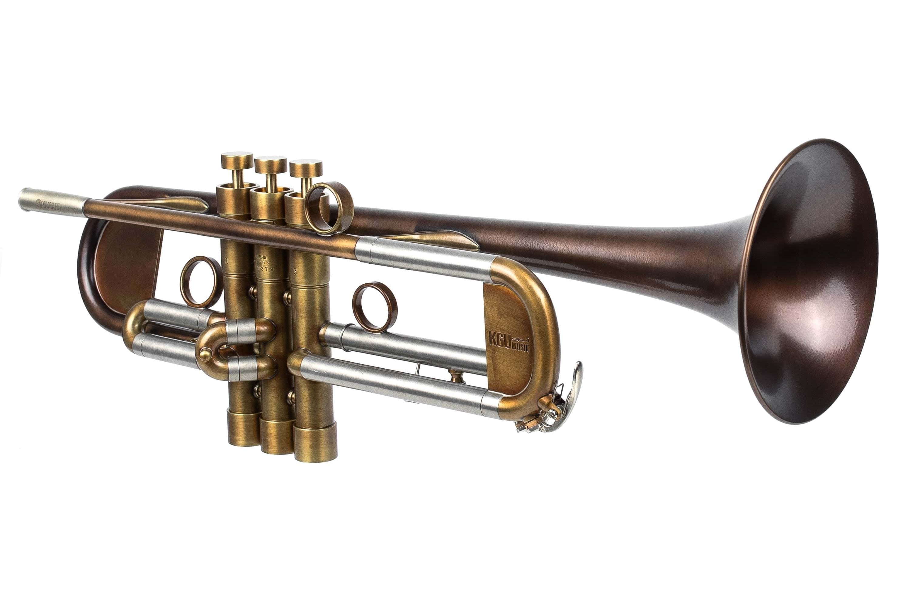 YTR-632 Trumpet with Reverse Slide customized by KGUmusic