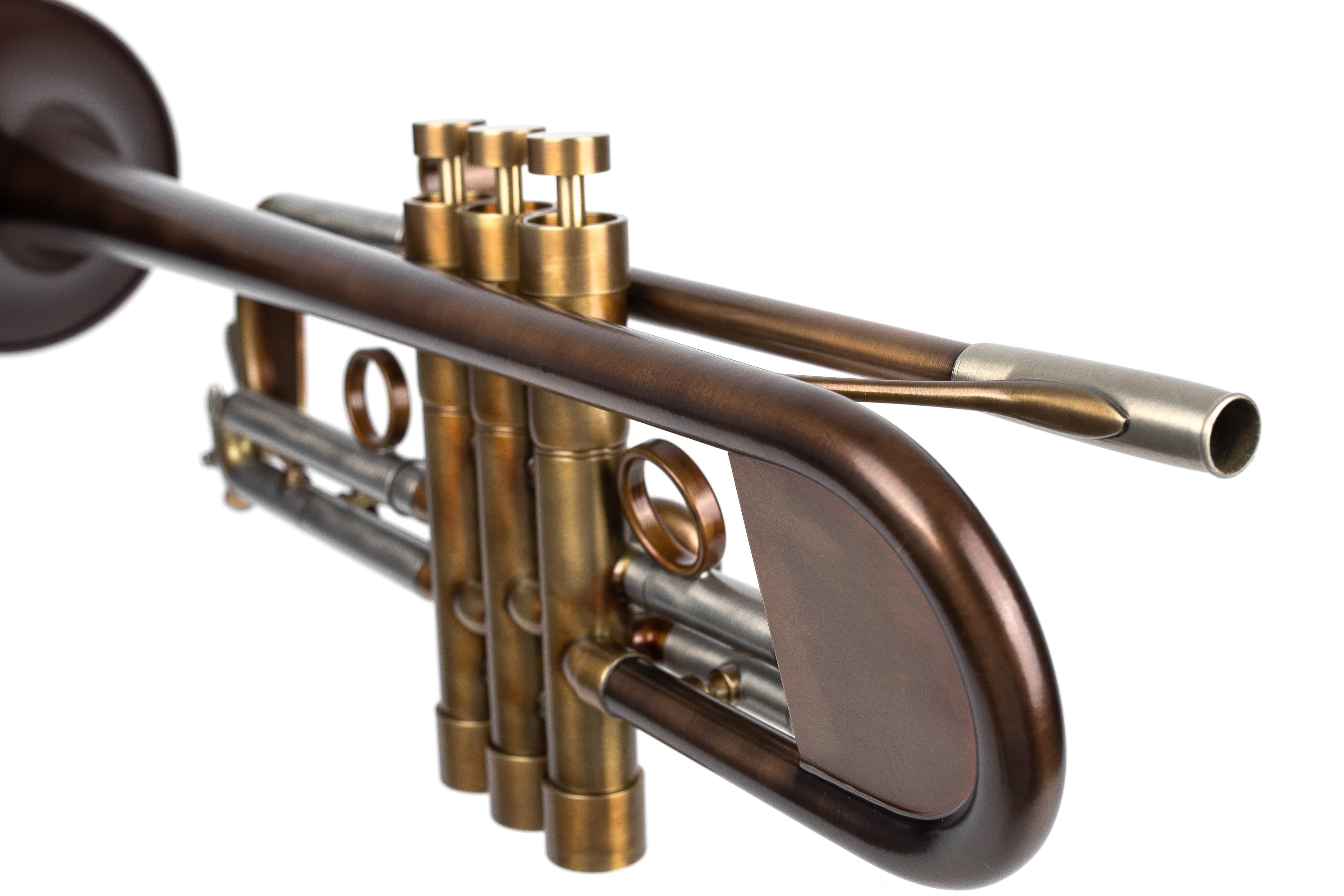 YTR-632 Trumpet with Reverse Slide customized by KGUmusic