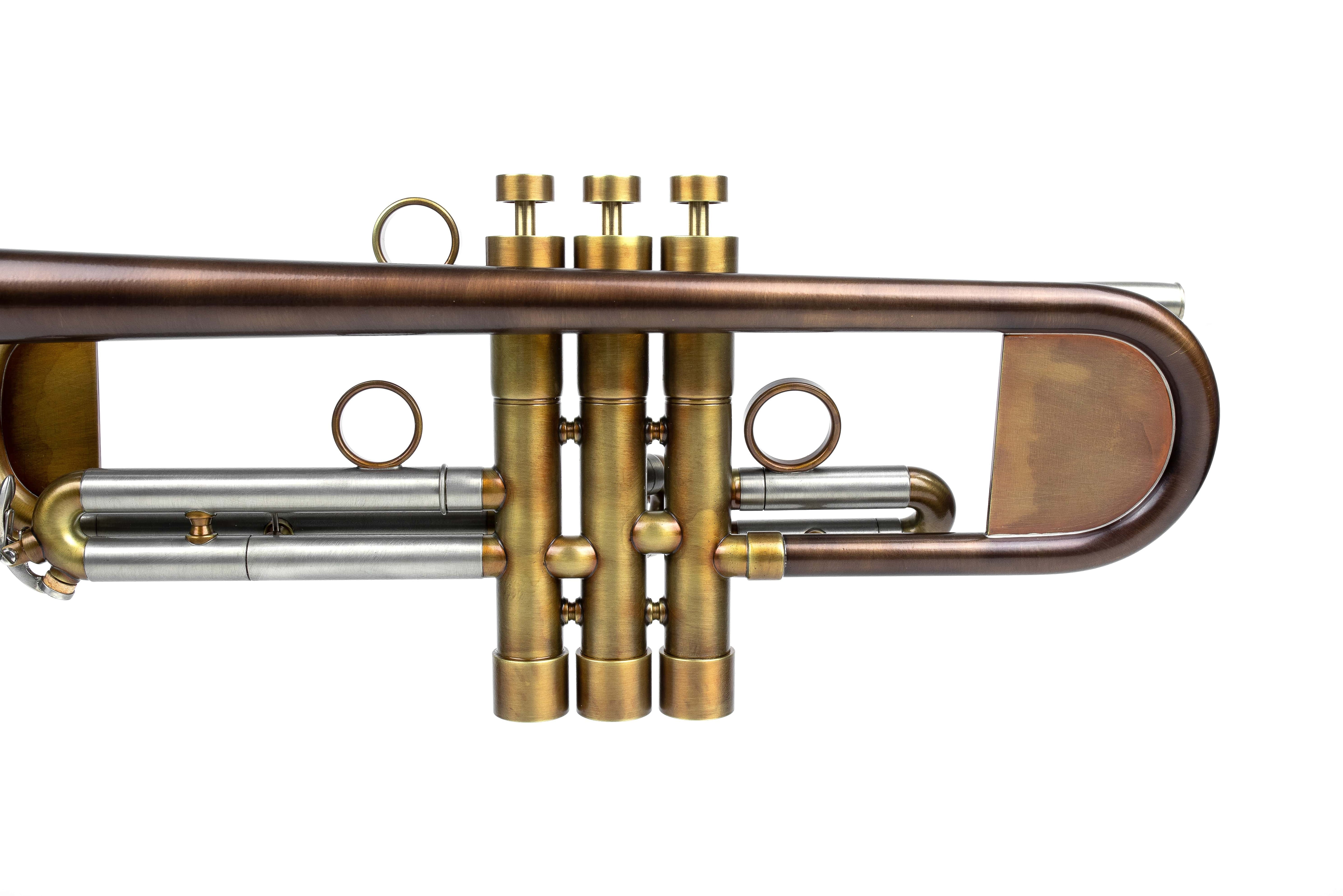 YTR-632 Trumpet with Reverse Slide customized by KGUmusic