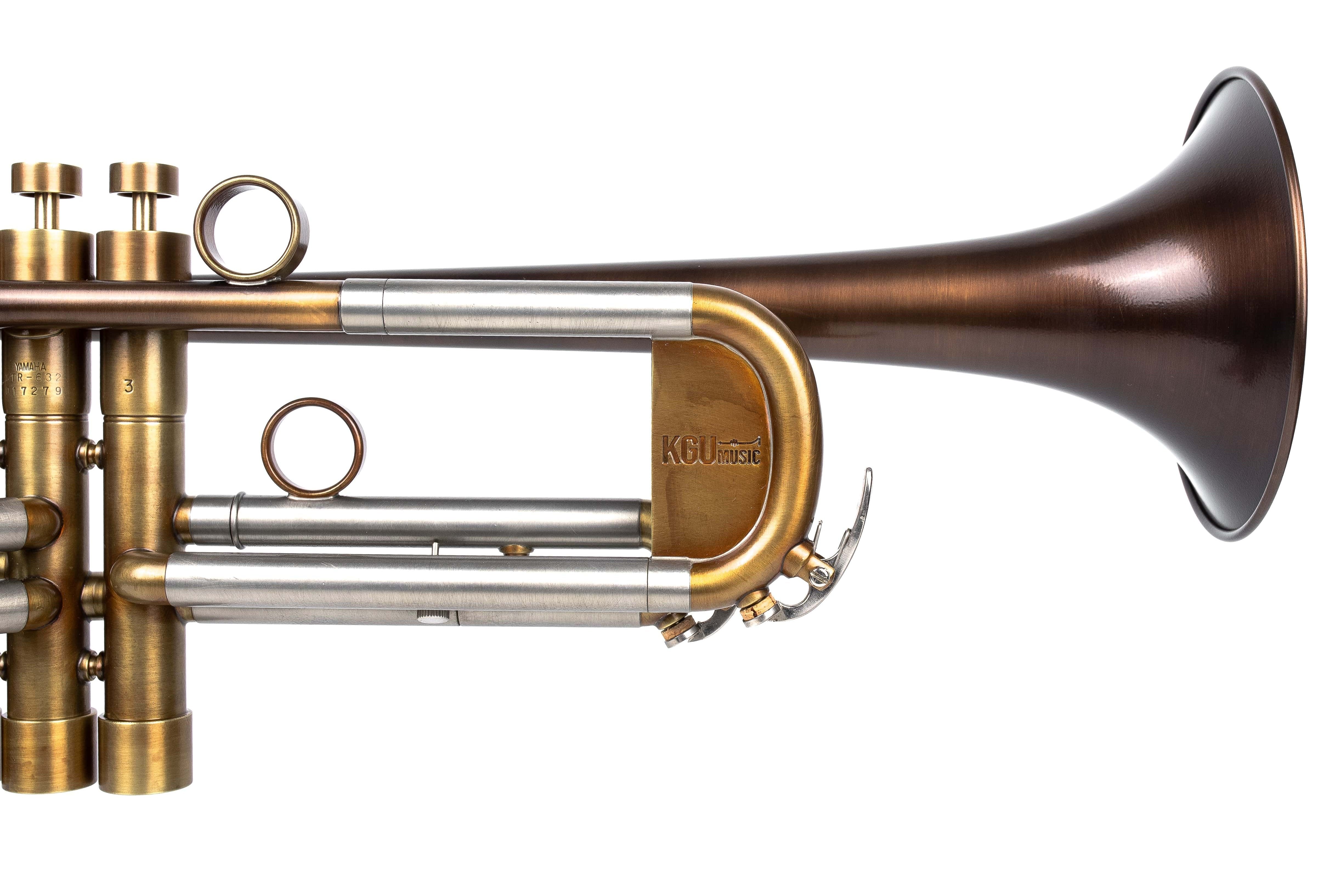 YTR-632 Trumpet with Reverse Slide customized by KGUmusic