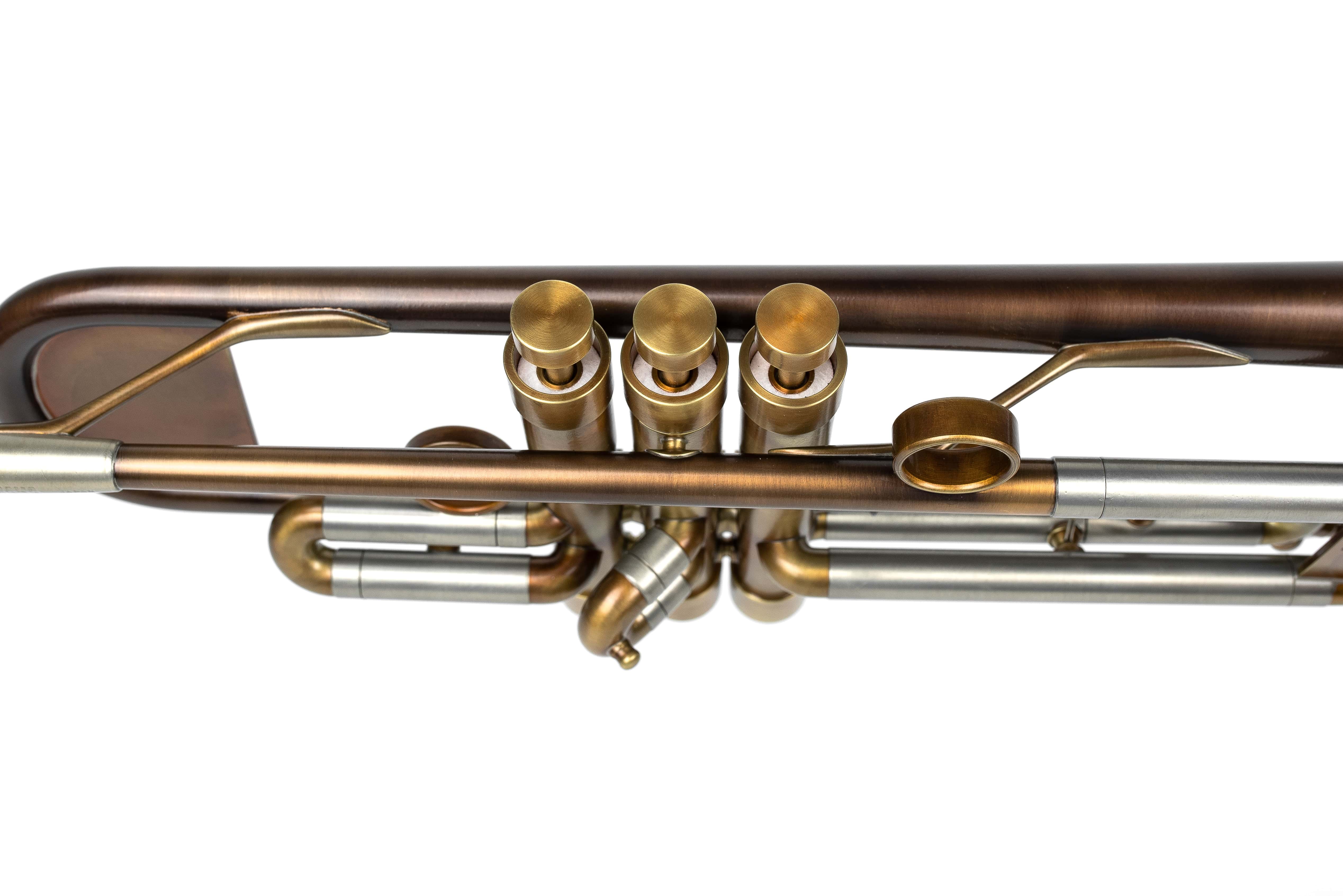 YTR-632 Trumpet with Reverse Slide customized by KGUmusic