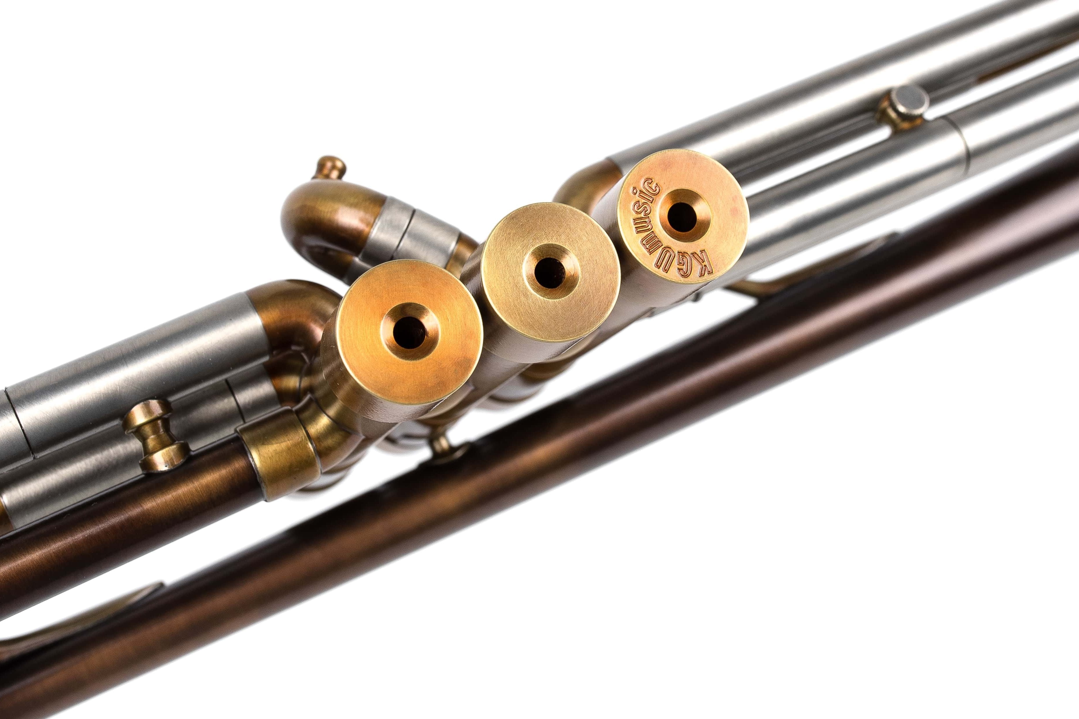 YTR-632 Trumpet with Reverse Slide customized by KGUmusic