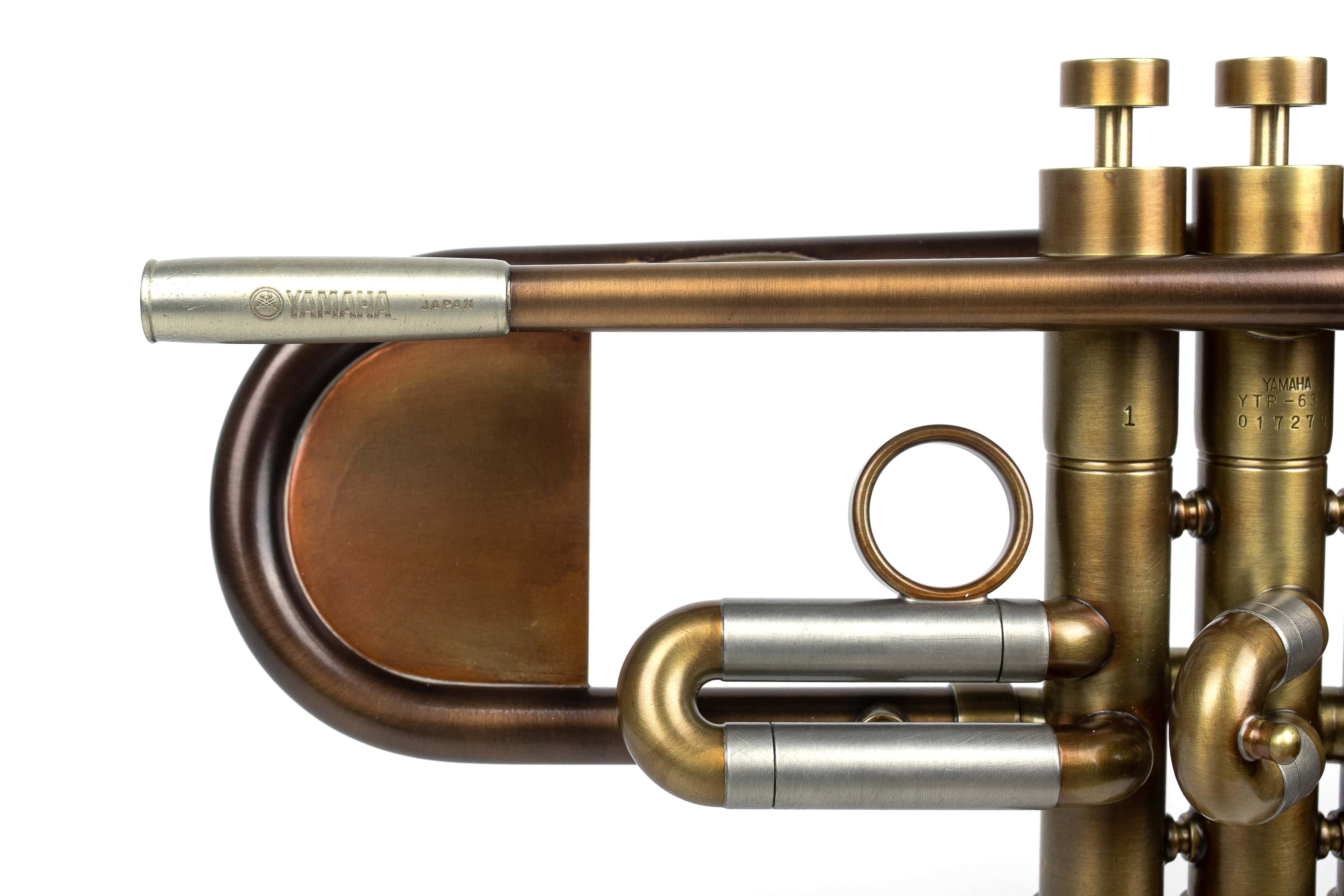 YTR-632 Trumpet with Reverse Slide customized by KGUmusic