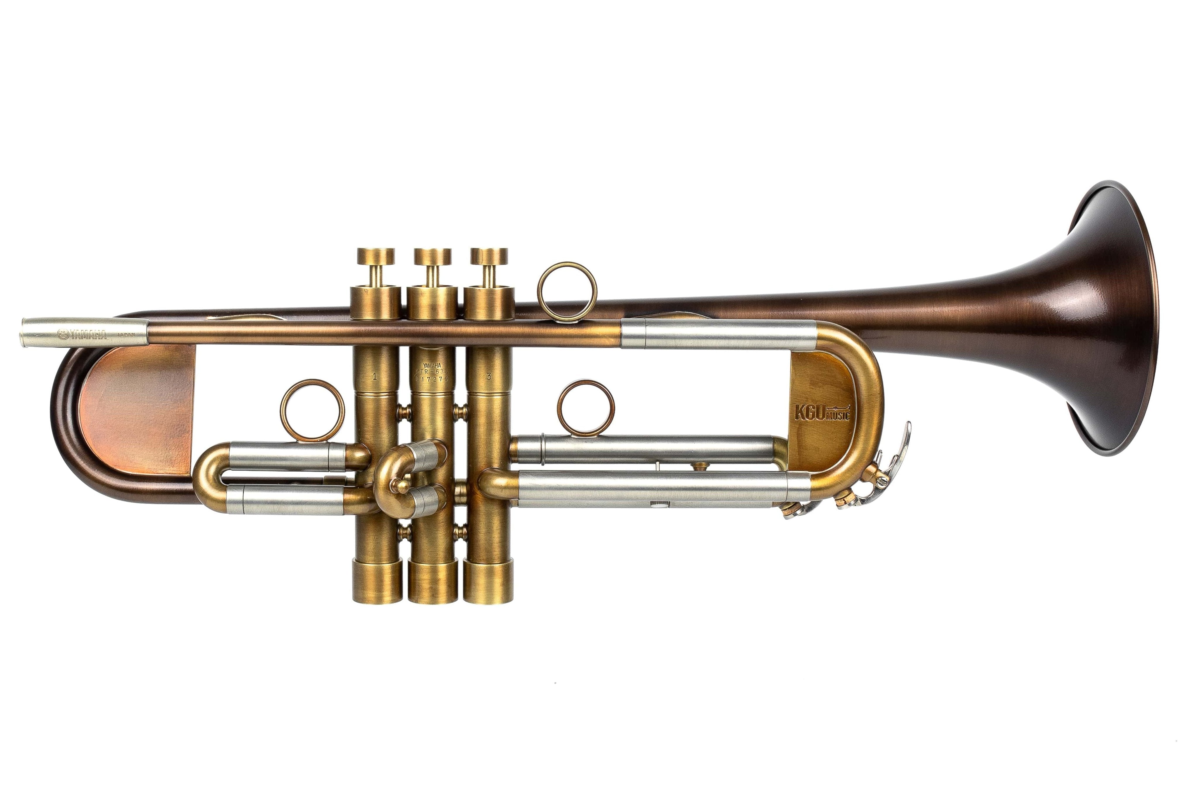 YTR-632 Trumpet with Reverse Slide customized by KGUmusic