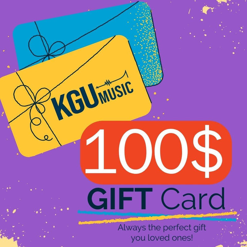 KGUmusic GIFT card 100$