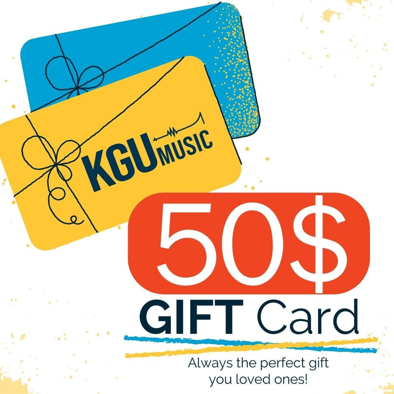 KGUmusic GIFT card 50$