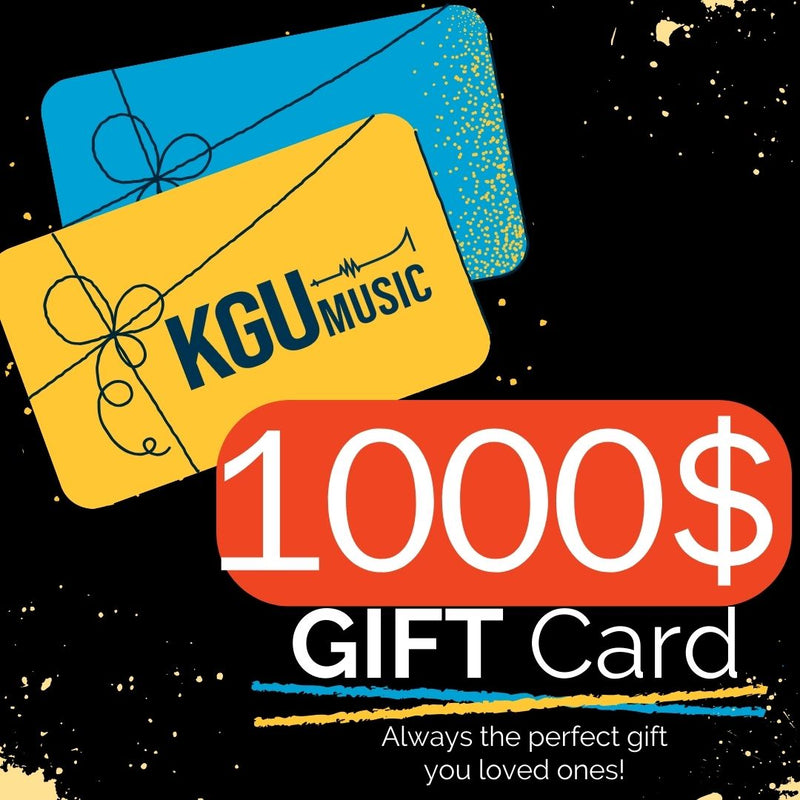 KGUmusic GIFT card 1000$