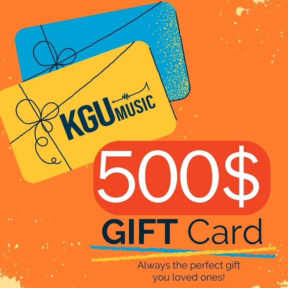 KGUmusic GIFT card 500$
