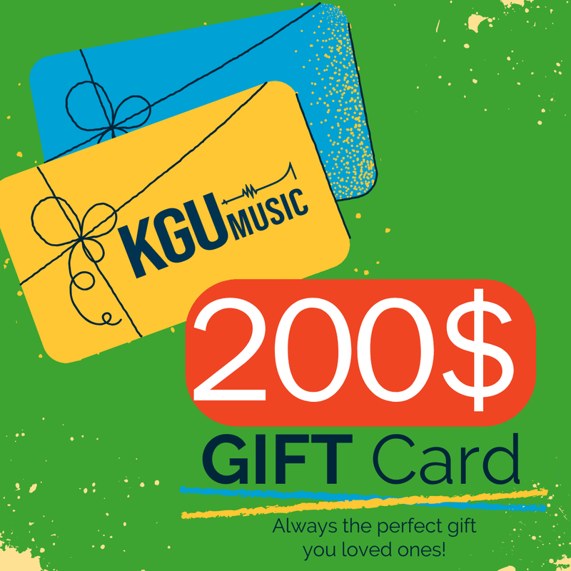 KGUmusic GIFT card 200$