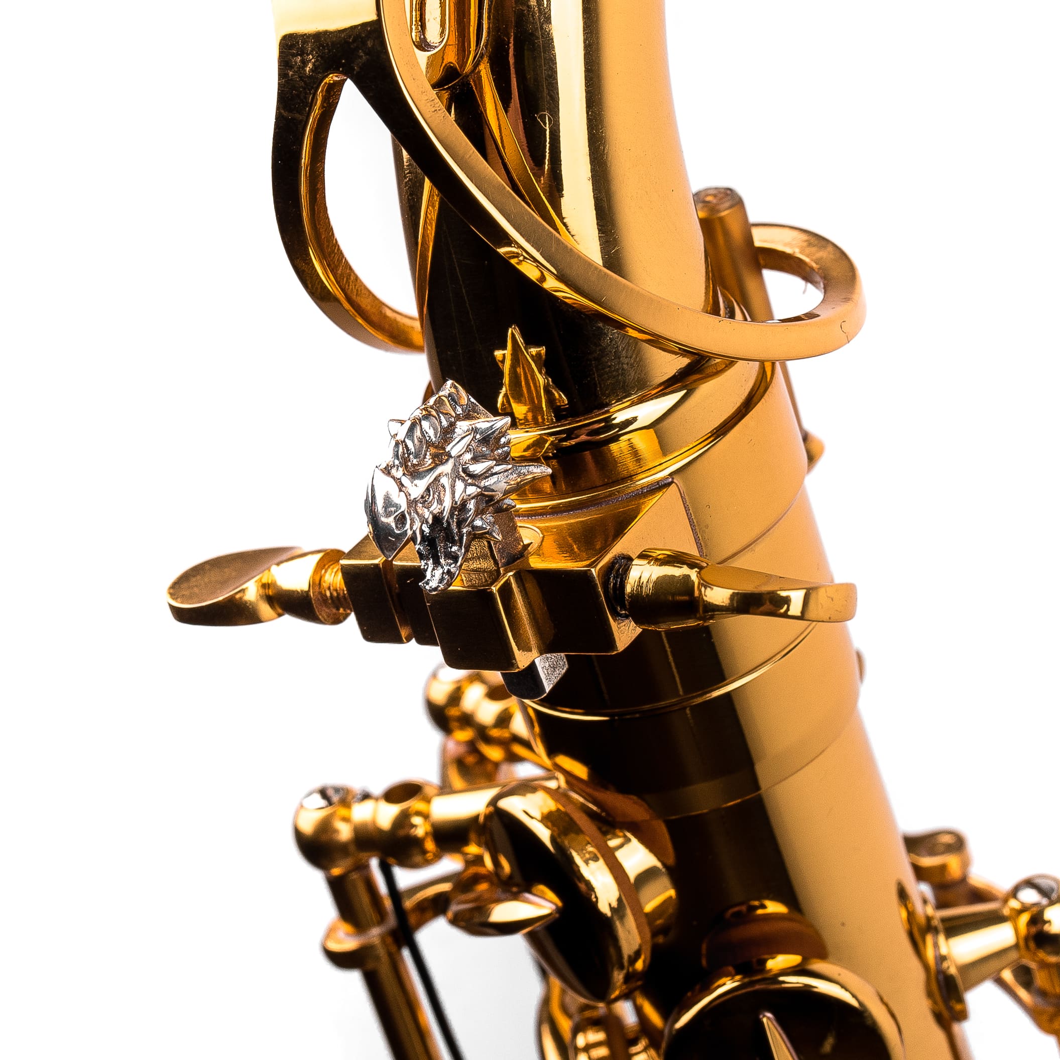 アート・デザイン・音楽 AK@ny Saxophone ArtTone Booster - Dragon Design